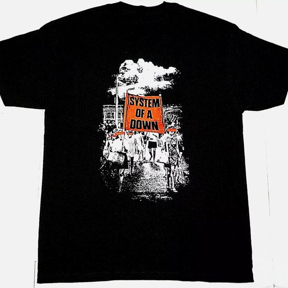 System of a Down Toxicity T-Shirt SOAD Heavy Metal Rock Shirt Tee - Picture 1 of 2